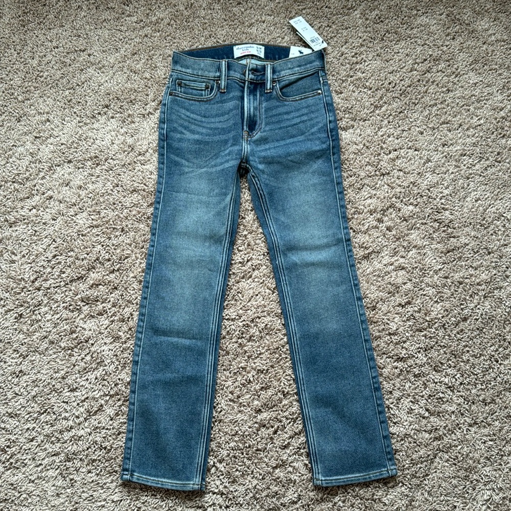 Abercrombie kids (boy) size slim 9/10 skinny jeans